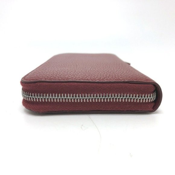 PRADA Logo gradient Zip Around Wallet Long Wallet RedBased/SilverHardware - Picture 8 of 12